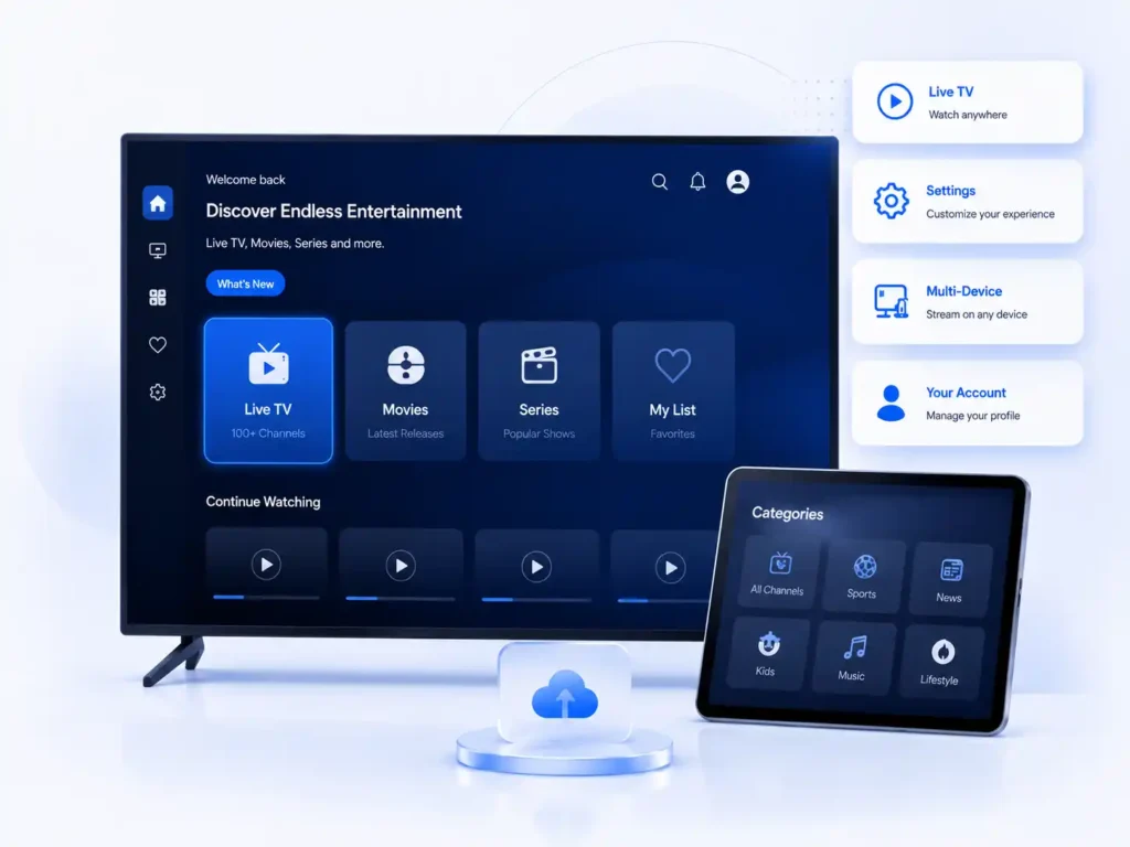 How to get IPTV subscription in Norway 2026 with IPTV app setup, login activation, and multi-device streaming support